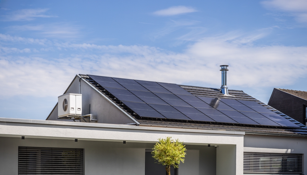 Photovoltaikanlage auf Hausdach